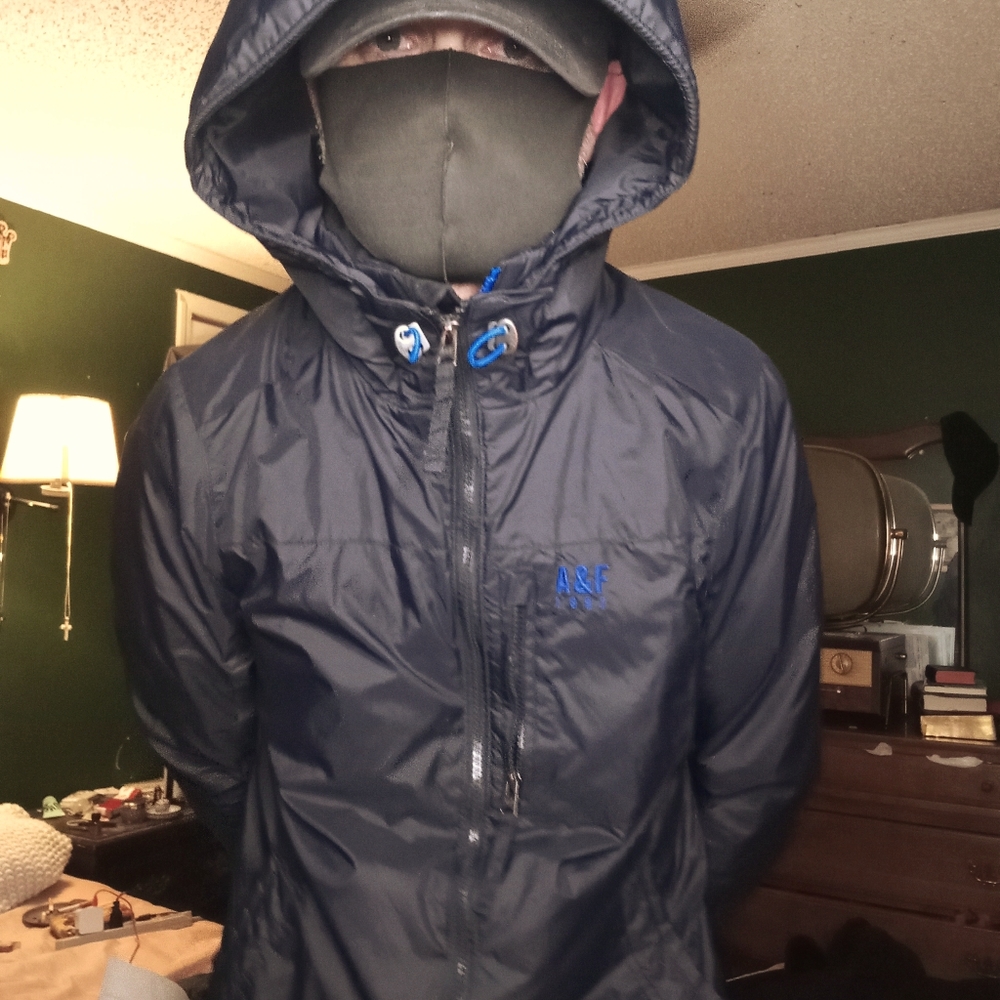 Men's Abercrombie & Fitch jacket with a liner and